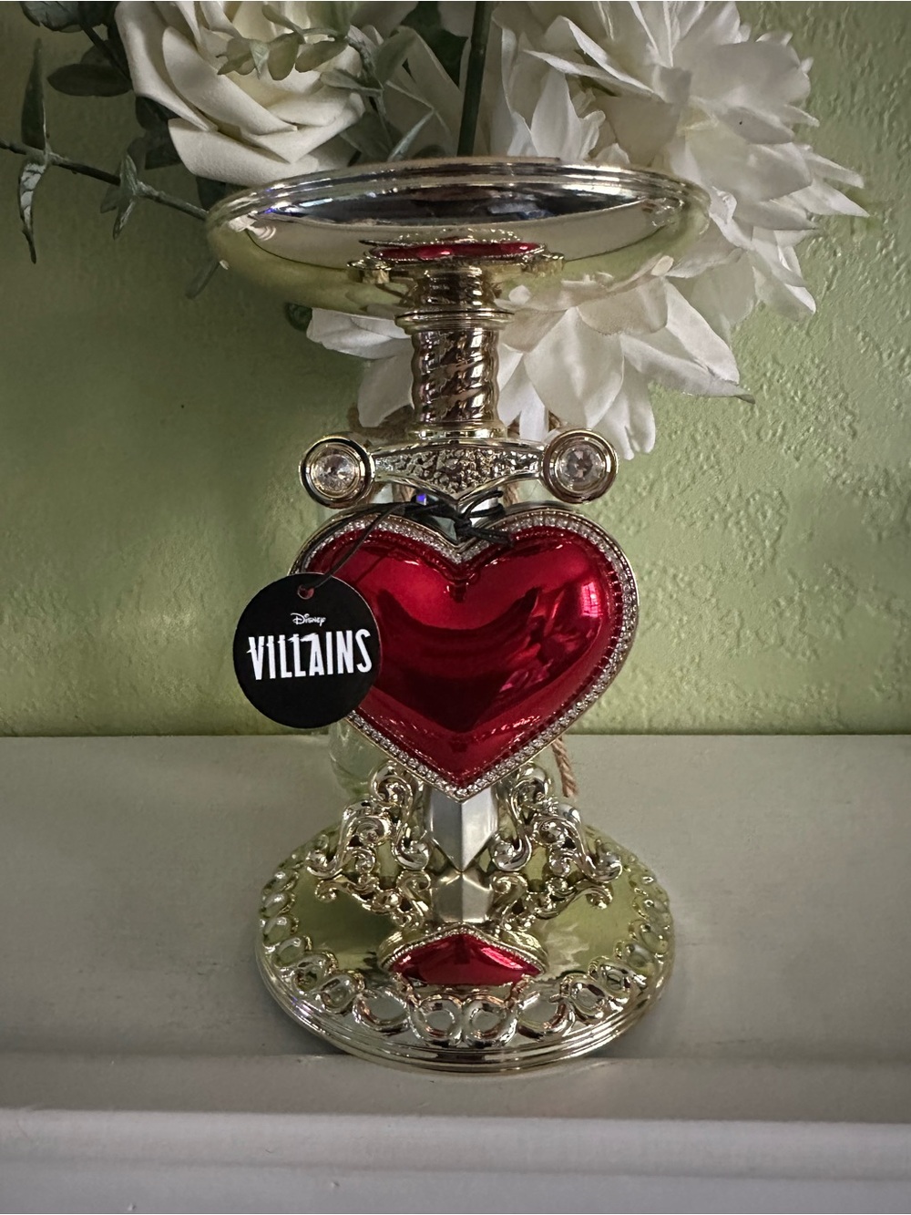NEW DISNEY VILLIANS (3) WICK CANDLE PEDESTAL